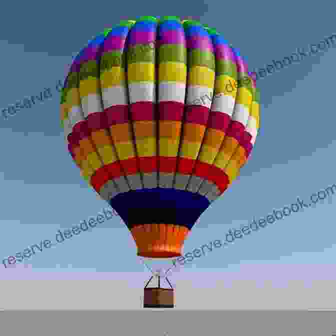 A 3D Model Of A Hot Air Balloon Showcasing Its Geometric Form Hot Air Balloons (Mathematics Readers)