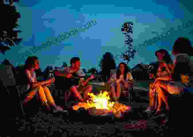 A Group Of People Gathered Around A Fire, Singing A Traditional Quebecois Song Traditional Songs From Quebec For English Speakers