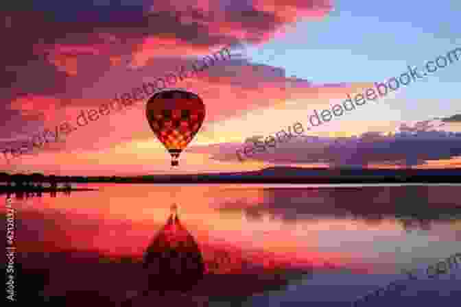 A Hot Air Balloon Floating Peacefully Against A Sunset Sky Hot Air Balloons (Mathematics Readers)