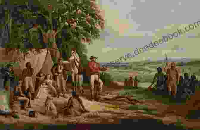 A Painting Depicting A Native American Paugusset Settlement On The Banks Of The Pequonnock River The History Of Fairfield Fairfield County Connecticut: From The Settlement Of The Town In 1639 To 1818: Volume 1