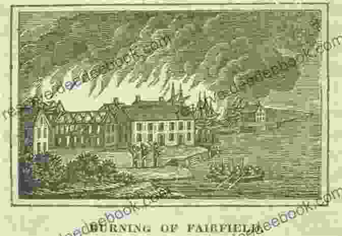A Painting Depicting The Burning Of Fairfield By The British The History Of Fairfield Fairfield County Connecticut: From The Settlement Of The Town In 1639 To 1818: Volume 1