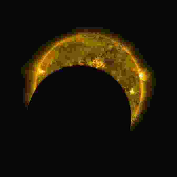 A Partial Solar Eclipse, With The Moon Partially Blocking The Sun, Creating A Captivating And Awe Inspiring Sight The Sun Played Hide And Seek: A Personification Story