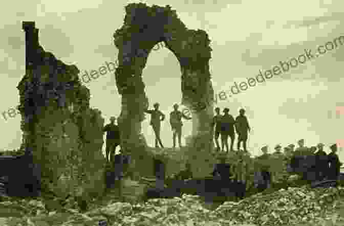 A Photograph Of David Woods, A Survivor Of The Bombardment Of Paradise, Sitting Amidst The Ruins Of His Home. The Bombardment Of Paradise David J Woods