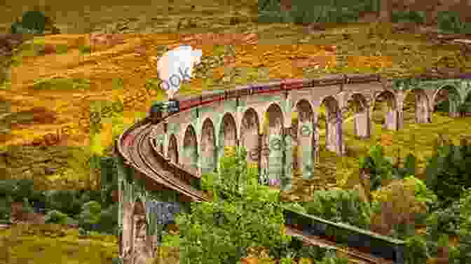 A Steam Locomotive Crossing A Viaduct With Stunning Mountain Scenery In The Backdrop. Rebuilding The Welsh Highland Railway: Britain S Longest Heritage Line (Narrow Gauge Railways)