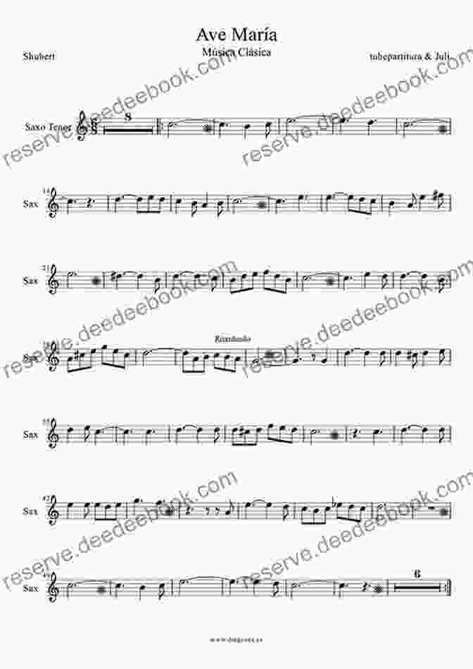 Ave Maria Sheet Music For Tenor Saxophone Easy Sheet Music For Tenor Saxophone With Tenor Saxophone Piano Duets 1: Ten Easy Pieces For Solo Tenor Saxophone Tenor Saxophone/Piano Duets