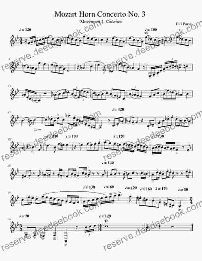 Concerto No. 1 In E Flat Major Sheet Music For French Horn And Piano Popular Standards For French Horn With Piano Accompaniment Sheet Music 1: Sheet Music For French Horn Piano