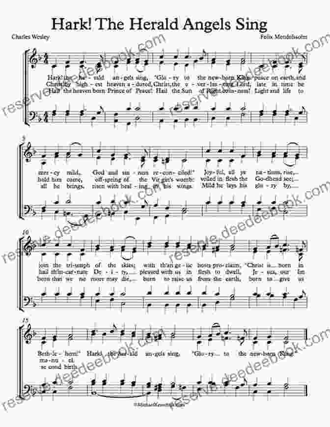 Hark! The Herald Angels Sing Sheet Music Christmas Carols For Tuba With Piano Accompaniment Sheet Music 3: 10 Easy Christmas Carols For Beginners