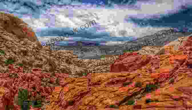 Panoramic View Of Red Rock Canyon National Conservation Area, Showcasing Its Striking Red Sandstone Formations. Red Rock Canyon National Conservation Area: A Casual Hiker S Guide To Nature And Ancient Artifacts