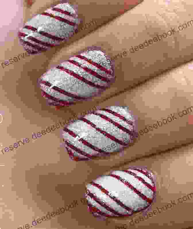 Striped Nails, A Classic And Timeless Nail Art Design With Straight Or Curved Lines DIY Nail Art: Easy Step By Step Instructions For 75 Creative Nail Art Designs