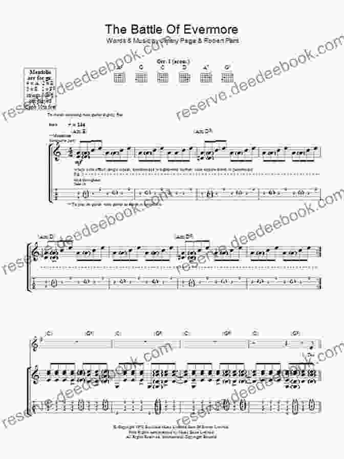 The Battle Of Evermore Ukulele Tab Uke An Play Led Zeppelin: 16 Led Zeppelin Classics Arranged For Ukulele TAB Complete With Authentic Riffs And Solos
