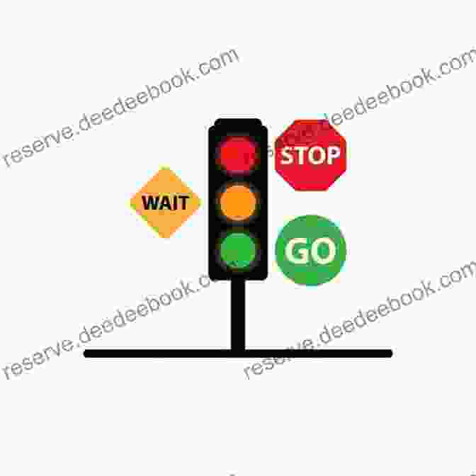 Traffic Light Description: Traffic Light 2024 DRIVERS PERMIT TEST FOR FLORIDA: With 330 Questions And Answers For DMV Written Exam Preparation (Study Guide) For New Drivers