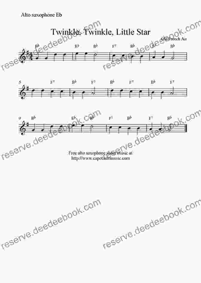 Twinkle Twinkle Little Star Sheet Music For Tenor Saxophone Easy Sheet Music For Tenor Saxophone With Tenor Saxophone Piano Duets 1: Ten Easy Pieces For Solo Tenor Saxophone Tenor Saxophone/Piano Duets