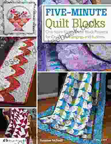 Five Minute Quilt Blocks: One Seam Flying Geese Block Projects For Quilts Wallhangings And Runners