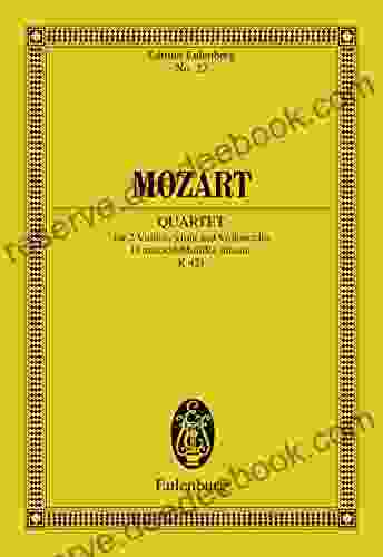 String Quartet D Minor: KV 421 (Eulenburg Studienpartituren)